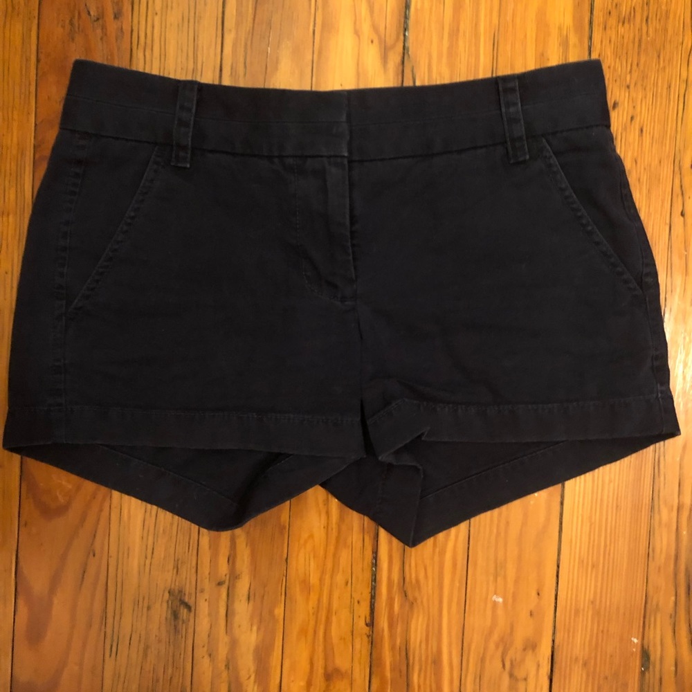 J. Crew Navy Chino Short